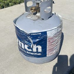 Empty Propane gas tank