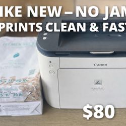 Canon Laser Printer imageCLASS LBP6230dw fast clean prints like new wireless