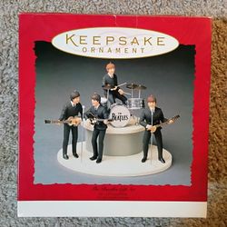 Hallmark Set of 5 Handmade "The Beatles" Gift Ornaments