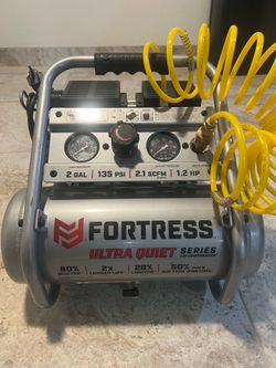 Fortress Ultra Quiet 2 Gallon Air Compressor