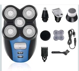 RoziaPro Electric Razor for Men Bald Head Shaver 5 in 1 Grooming Kit...