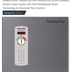 "Stieble  Eltron Tempra"  36plus-kw Tankless Water Heater 