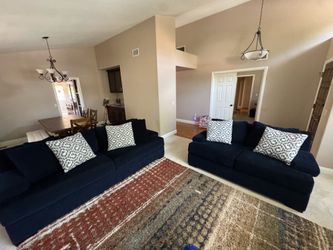 Couch and love seat