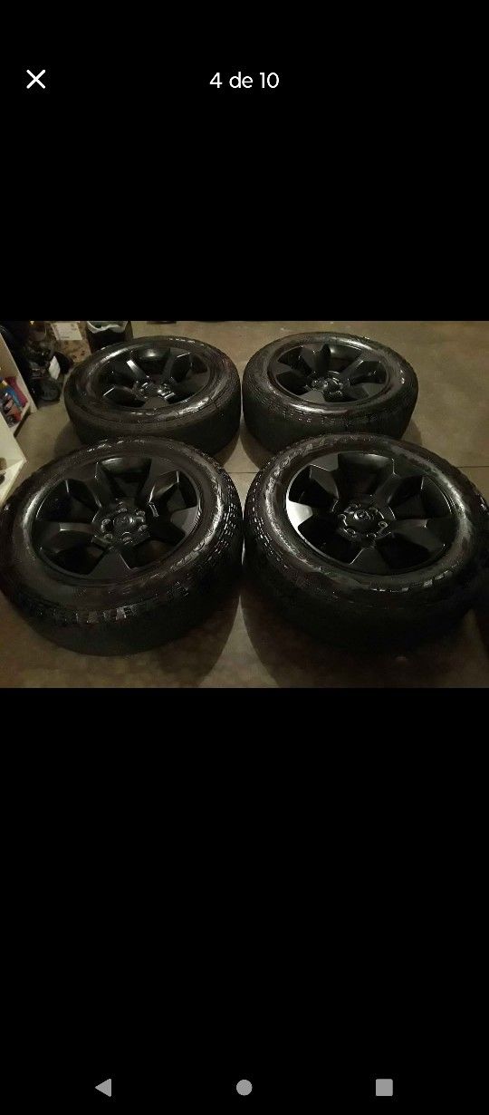 Rims And Tires 275/60R20