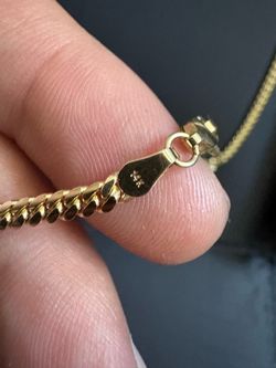 14 k gold chain link