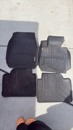 BMW weather tech mats