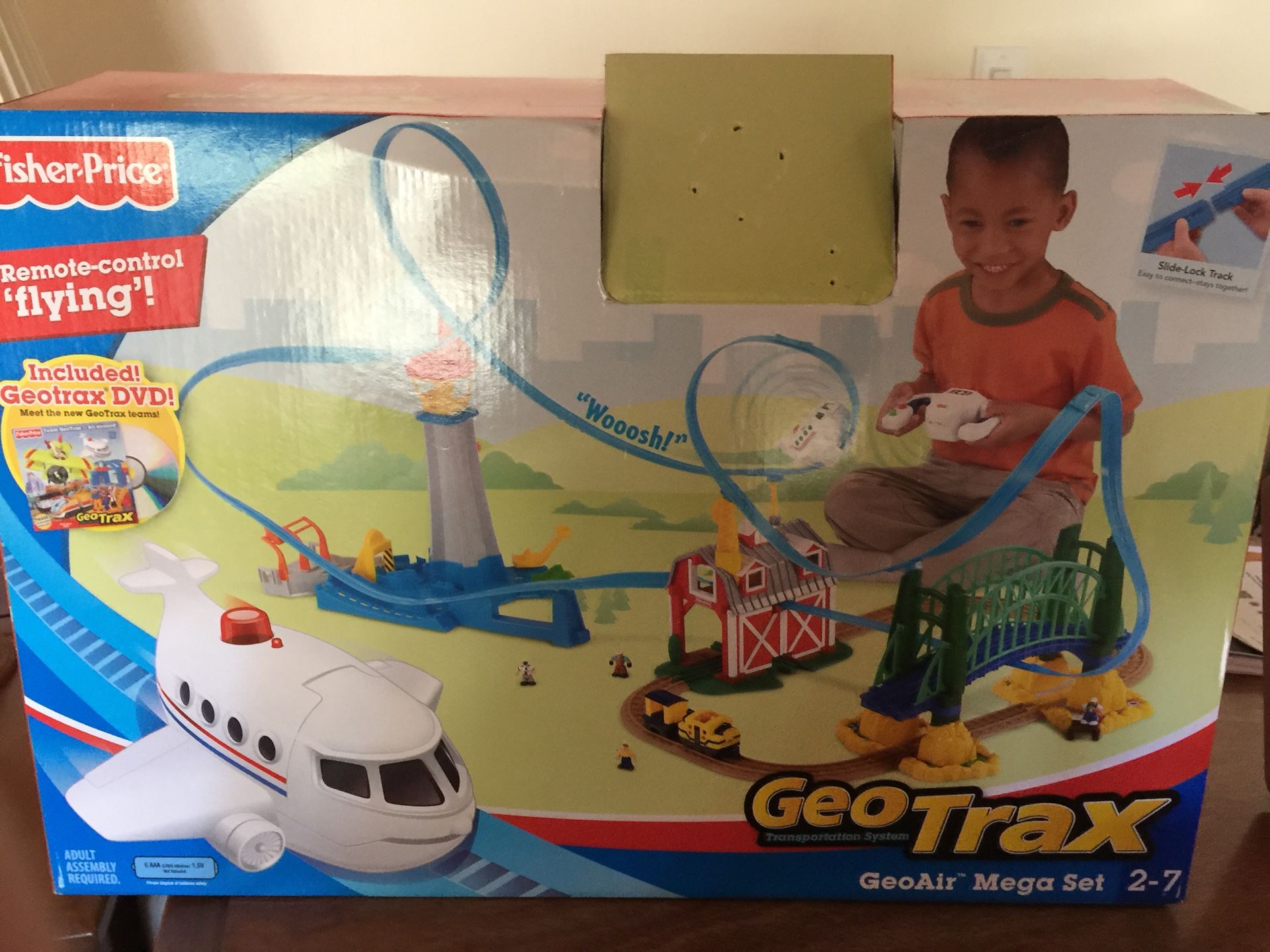 FisherPrice Geo Trax Geo Air High flying Airport Mega Set, 59 OFF