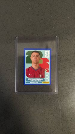 World Cup stickers 2026 blue Cristiano Ronaldo POR 15