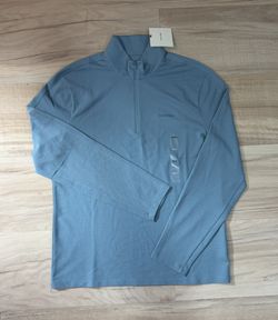 NEW Calvin Klein Blue Quarter Zip – Medium – Quick Dry