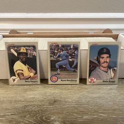 1983 Fleer Baseball Complete Set 1-660 NM MT 🔥