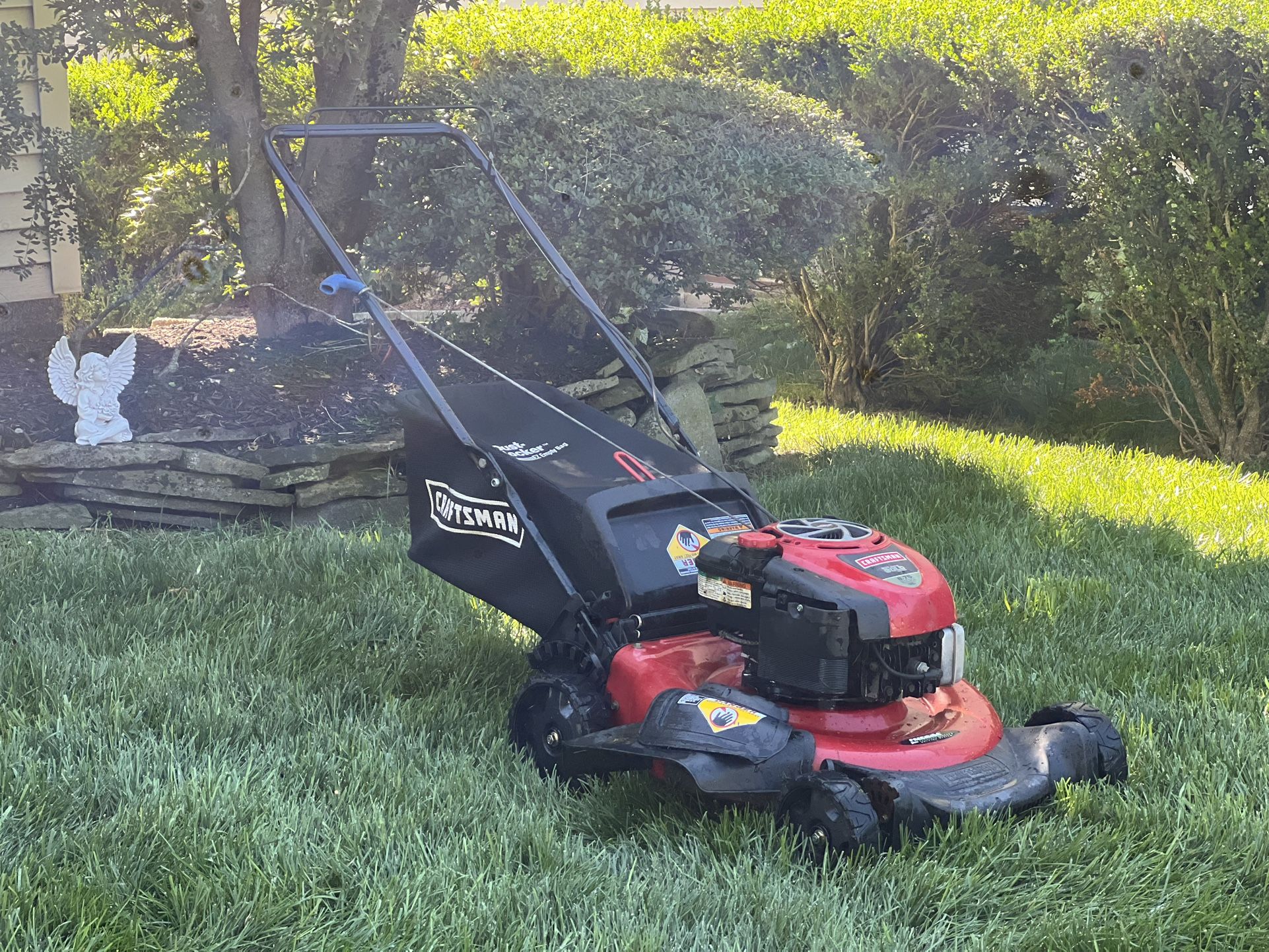 Craftsman Gold 21” 3n1 Lite Weight PUSH Lawn Mower with Built in