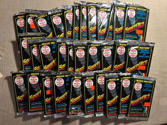 1986 Sealed MLB Magic Motion Sportsflics Series 1 (32 total packs)