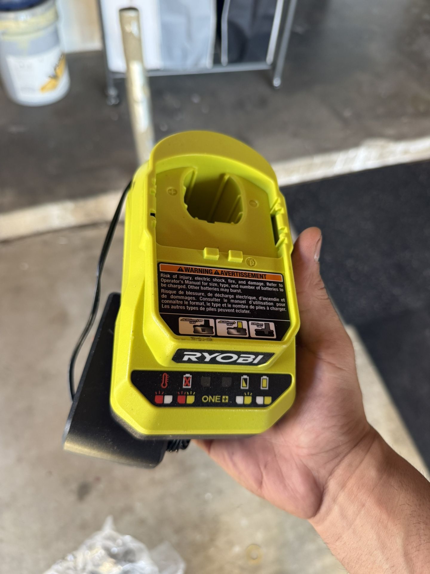ryobi charger 