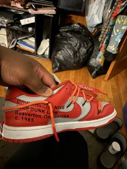 Nike Dunk Off White Uni Red Size 10 I’m Looking For Trades I Also Have Cement 4s