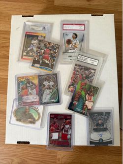 Assorted box of sport cards