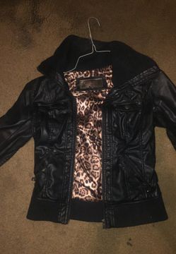 Denim/ sweater jacket