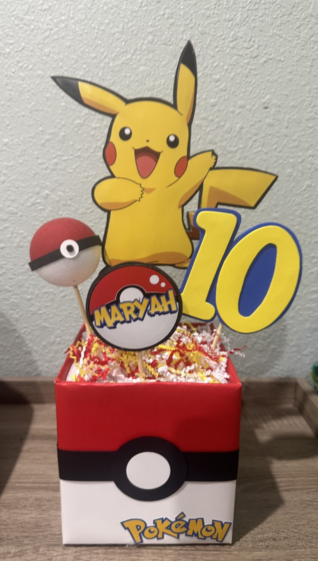 Pokemon Party Centerpieces