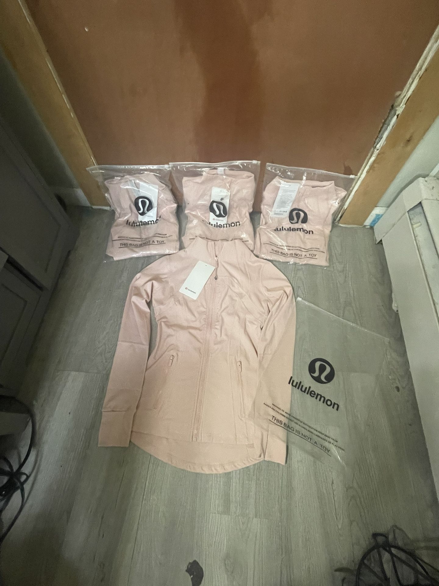 Pink Lululemon Define Jacket Sizes 2 And 6