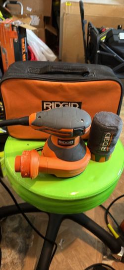 RIDGID 5in Random Orbit Sander (R26011) Open Box Item Tested And Verified Works