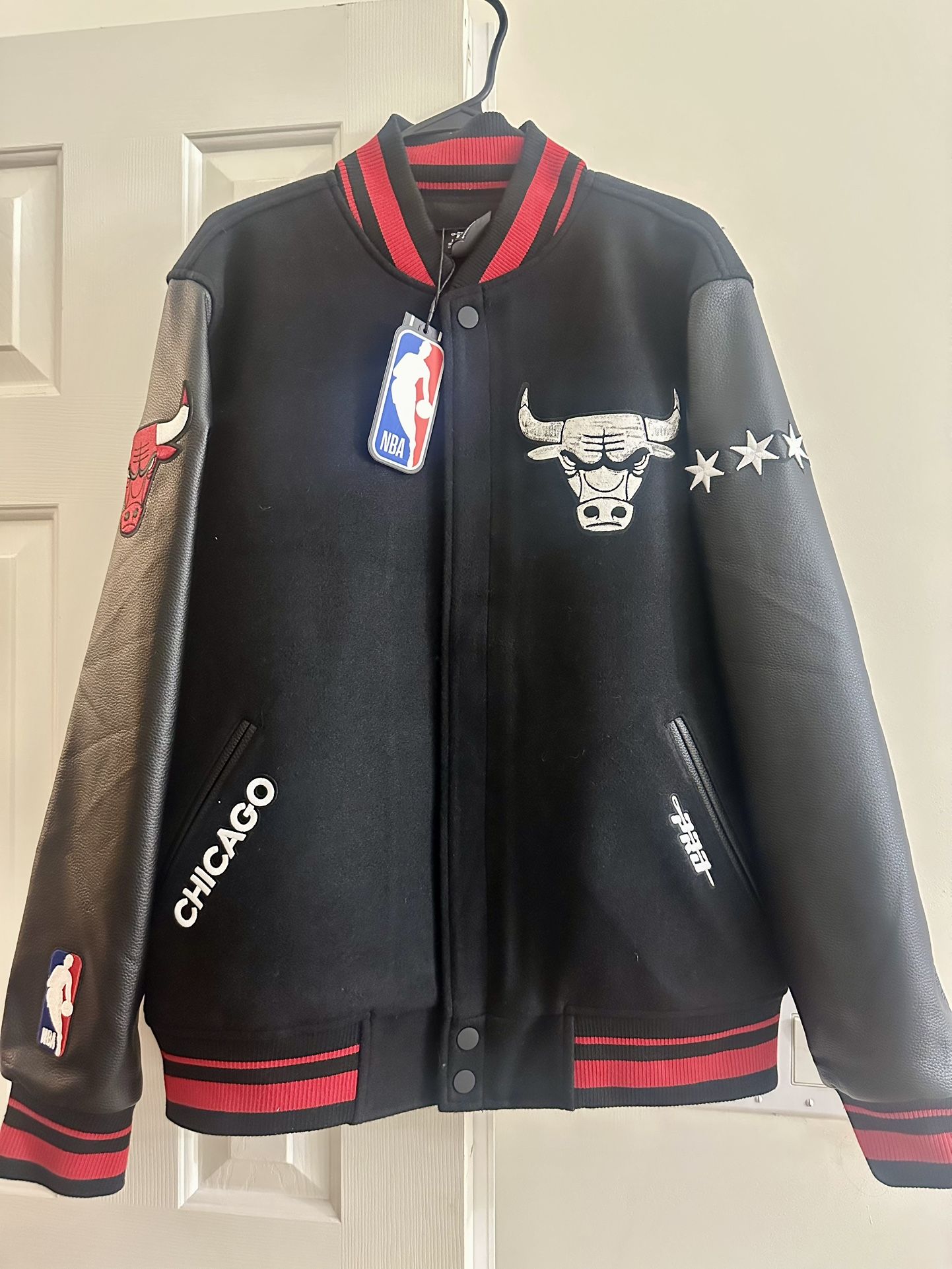 Original chicago Bulls varsity Jacket Large