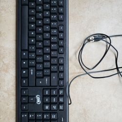 keyboard black usb connection