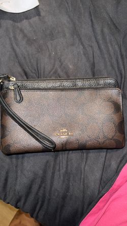 Coach Signature Wristlet