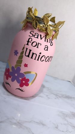 Unicorn Piggy Bank
