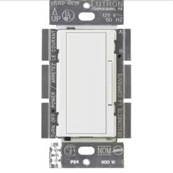 Maestro Companion Multi-Location Dimmer Switch, Only for Use with Maestro LED+ Dimmer, White (MA-RR-WH)