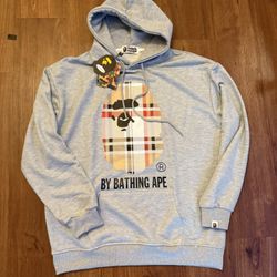 Bape Hoodie (Burberry Design)