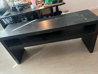 IKEA Black Desk / Console Table – 55”