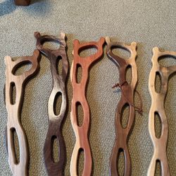 Handmade Wood Walking Sticks