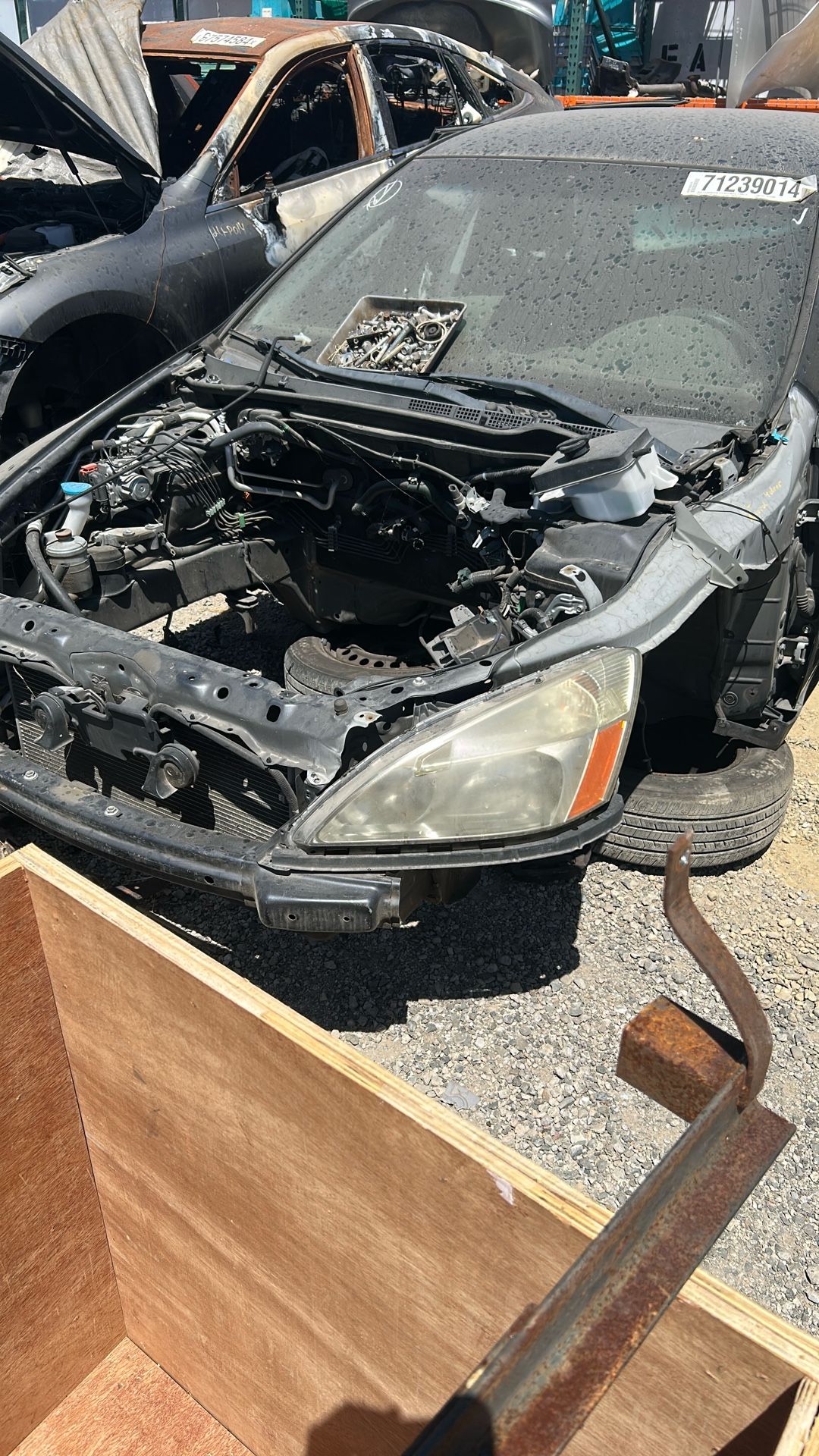 Headlight 03-07 Hind Accord
