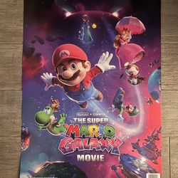 Super Mario Galaxy Poster (18” x 24”)
