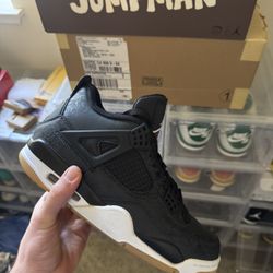 Jordan 4 Retro Laser Black Gum VNDS 8.5M
