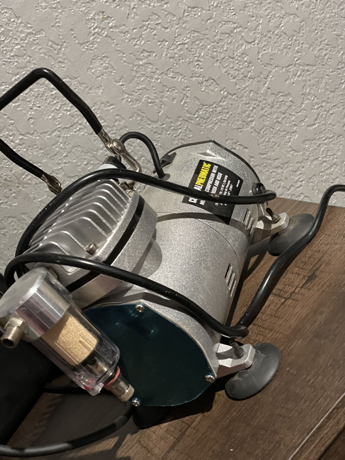 Mini Air Compressor For Customizing Shoes Ect.