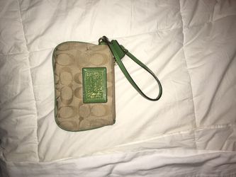 Coach wristlet