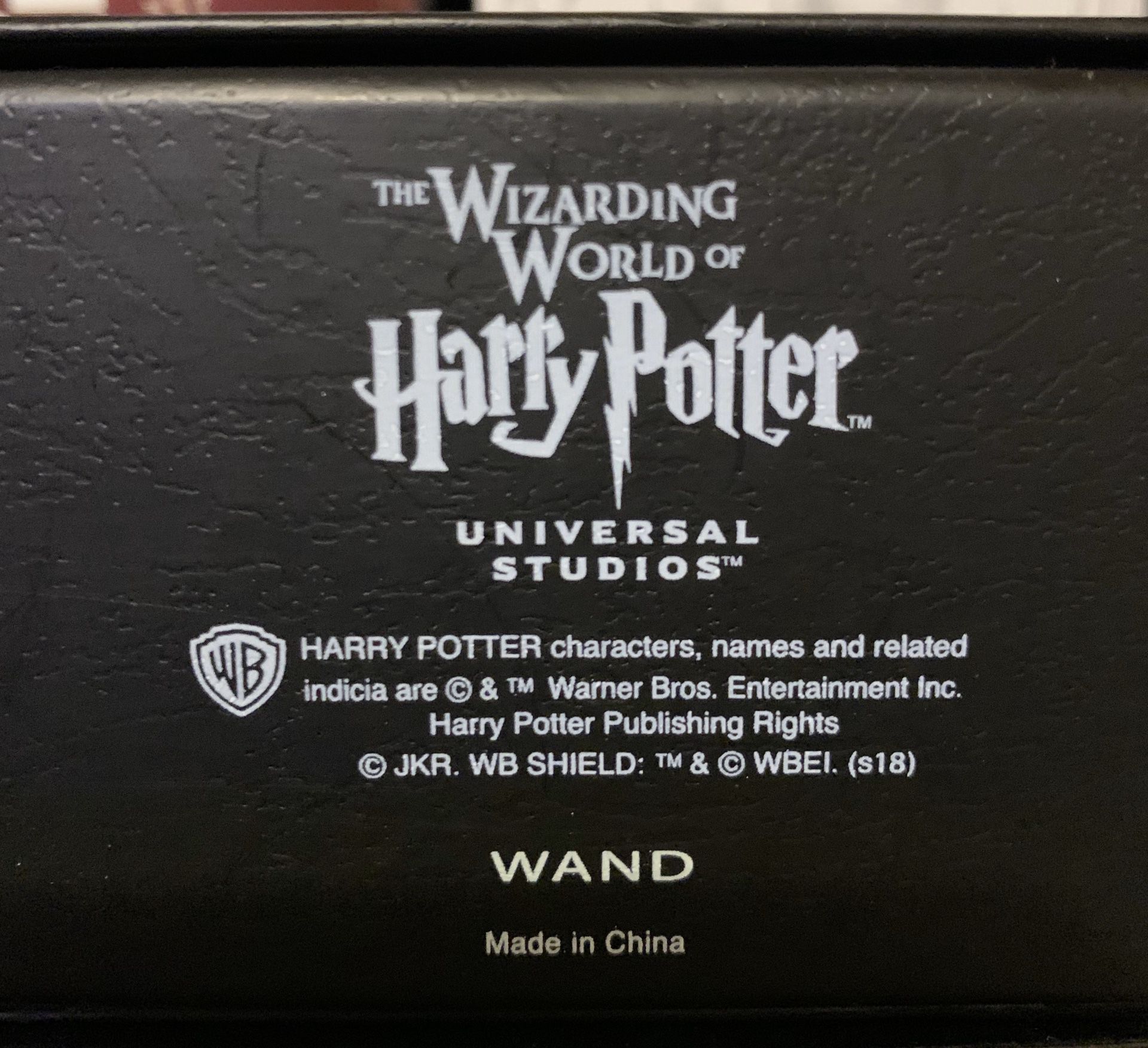 Harry Potter Universal Studios Collectible Wand- Neville Longbottom
