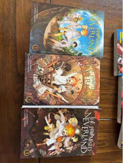 The promised neverland vol 1,2,3