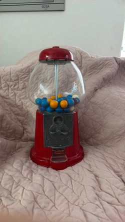 Carousel Red Gumball Machine