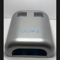 Salon Edge Top UV Curing Lamp Acrylic Gel Nail Dryer Light TIMER 