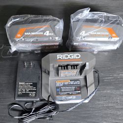 Ridgid 18V Battery with Charger