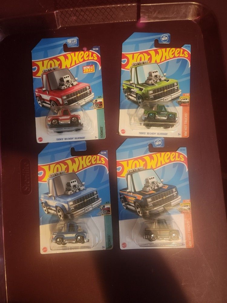 Hotwheels Tooned Trucks
