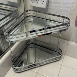 Corner Bathroom Organizer