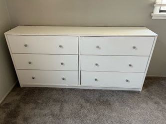White dresser