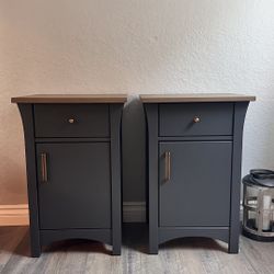 Refinished nightstand set