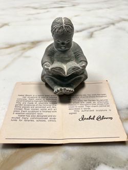 Isabel Bloom Retired Girl Reading figurine