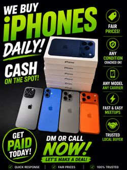 ✅Buying iPhones Daily | Cash Ready💸