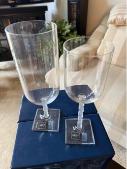 Mikasa Viewpoint Satin Stemmed Goblets 32 Piece Set (16 Red Wine/Water & 16 White Wine) OBO