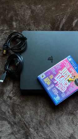 PS4 Slim Console with Just Dance 2020