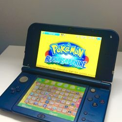 "New" 3DS XL with 100+ Games Installed! IPS SCREEN!